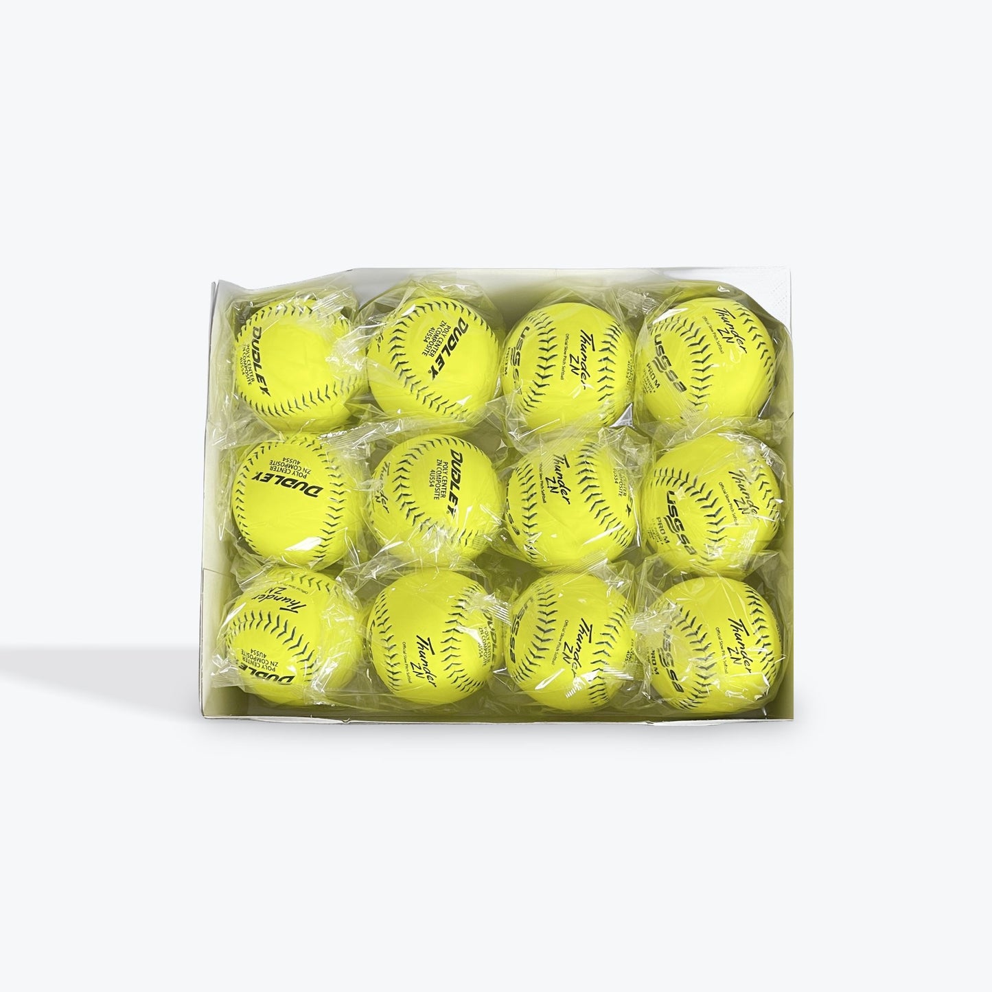 Dudley Thunder ZN Pro-M USSSA 12" Slowpitch Softballs - 4U554