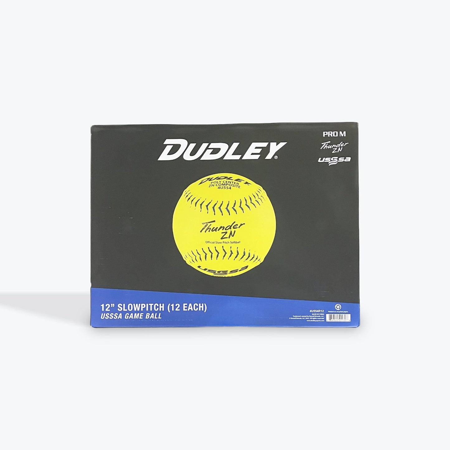 Dudley Thunder ZN Pro-M USSSA 12" Slowpitch Softballs - 4U554